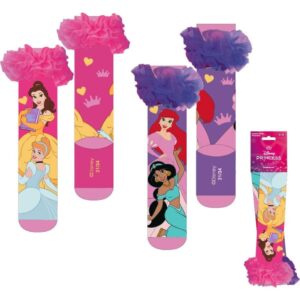 Beauty and the Beast Socks with Applications Belle 27-34
