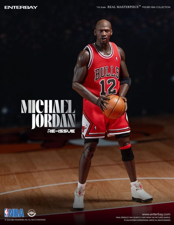 NBA Collection Real Masterpiece tegelaskuju 1/6 Michael Jordan „I'm Back“ eriväljaanne, piiratud tiraaž, 30 cm