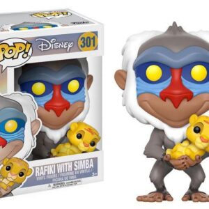 „Lõvikuningas“ POP! Disney vinüülfiguur Rafiki ja Simba, 9 cm