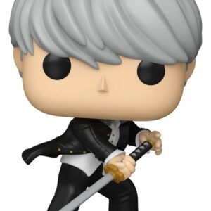 Фигурка из серии «Persona 4 POP! Games Vinyl» — главный герой (Ю), 9 см