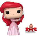 The Little Mermaid POP! Vinyl Figure S3 – Ariel with Sebastian 9 cm