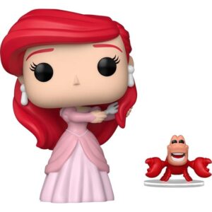 The Little Mermaid POP! Vinyl Figure S3 – Ariel with Sebastian 9 cm