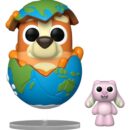 Bluey POP! & Buddy Vinyl Figure Sleepytime Bingo with Floppy Bunny 9 cm