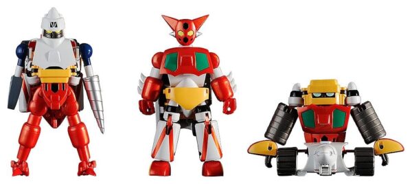 Getter Robo tegelaskujude 3-pakk „Dynamic Change“ Getter Robo, 12 cm