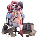 SSSS. Gridman Universe F:NEX Статуэтка из ПВХ «Рикка Такарада в игровом кресле», версия 19 см