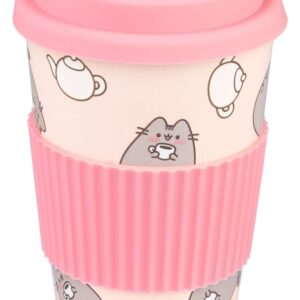 Керамическая кружка Pusheen с крышкой, 400 мл