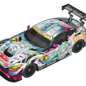 Hatsune Miku GT Project Vehicle 1/64 Good Smile Hatsune Miku AMG 2017 Super GT Ver. 7 cm