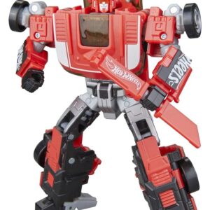 Transformers x Hot Wheels Collaborative Deluxe Class Action Figure GT-Scorcher 13 cm