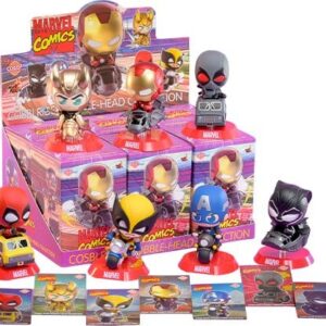 Marvel Cosbi Rider Mini Figures 9 cm Blind Box Display (6)
