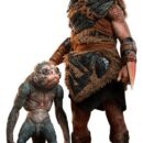 „Predator: Badlands“ Movie Masterpiece tegelaskujud, 2-pakk: 1/6 Dek (Bone Bison Armor) ja Bud, 31 cm