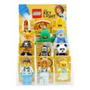 Акриловая витрина LEGO с 12 светящимися брелками