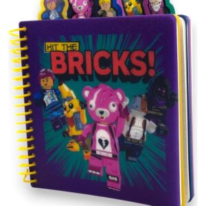 Lego Fortnite Notebook with Tabs