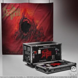 Death Rock Ikonz: набор из статуи в дорожном кейсе и сценического фона для тура «The Sound of Perseverance» 1998 года
