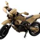 Hexa Gear plastmudel 1/24 Alternative Cross Rider, kõrbevärv, versioon 10 cm