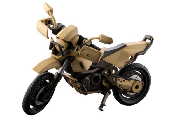 Hexa Gear plastmudel 1/24 Alternative Cross Rider, kõrbevärv, versioon 10 cm