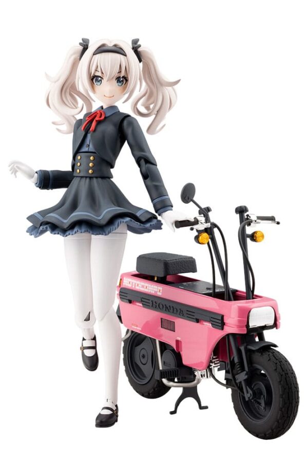 Sousai Shojo Teien plastmudel 1/10 Emma Koishikawa „Nocturne” koos Honda AB12 Motocompoga, 14 cm