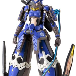 Набор для сборки пластиковой модели «Phantasy Star Online 2» в масштабе 1:12 — «Индиго Гардиан Шики», 15 см