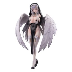 Статуэтка оригинального персонажа из ПВХ в масштабе 1:6 «Ангел-сестра со святыми крыльями», стандартная версия, 28 см