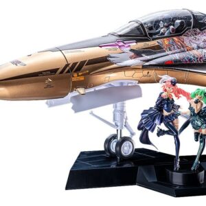 Пластиковый набор для сборки «Macross Frontier» PLAMAX MF-98: минимальная заводская коллекция носовых частей истребителей YF-29 GALAXY SET, 34 см