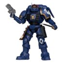 Warhammer 40,000 tegelaskuju: leitnant Phobose raudrüüs (Ultramarines) 18 cm