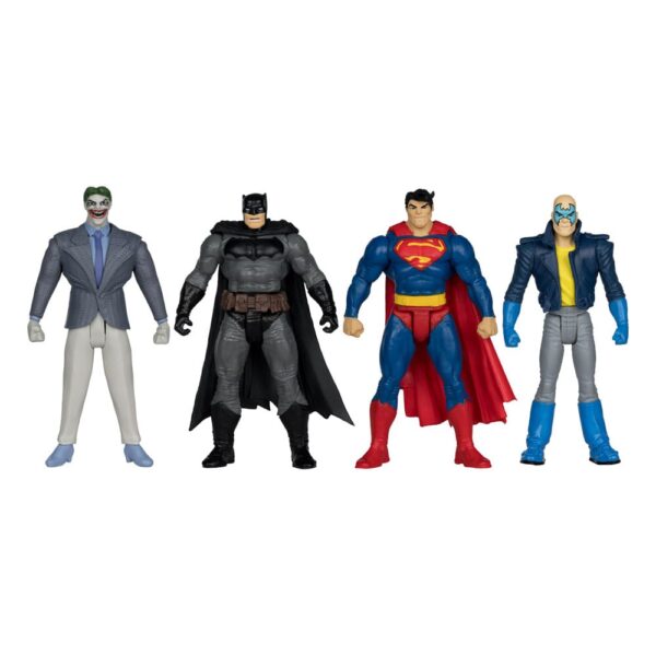 DC Direct «Page Punchers» — набор из 4 фигурок: Бэтмен, Сын Бэтмена, Супермен и Джокер, 7 см