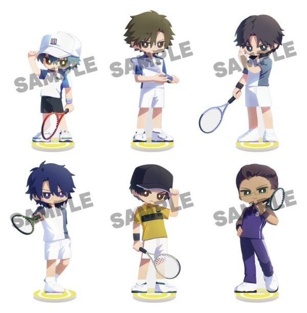 The New Prince of Tennis Irusta Mini Figures Vol.1 8 cm Blind Box Display (6)