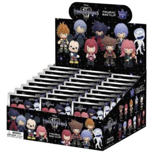 Kingdom Hearts 3D PVC Bag Clips Series 4 Display (24)