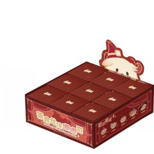 Genshin Impact Plush Figures Tea Party Companion Dodoco Blind Box 17-20 cm Display (9)