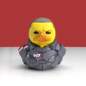 Mass Effect Tubbz — мини-фигурка из ПВХ «Командир Шепард» (мужская версия), 5 см