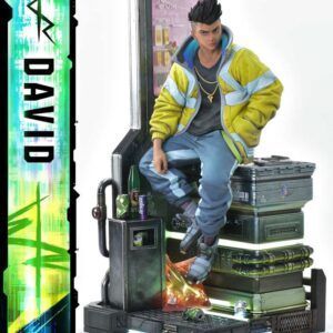 Cyberpunk: Edgerunners Real Elite Masterline seeria kuju 1/4 David 58 cm