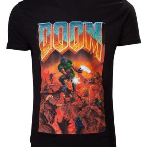 DOOM T-Shirt Classic Boxart Size M