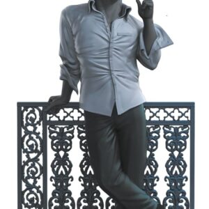 Blacksad Resin Statue Blacksad on the Balcony 24 cm
