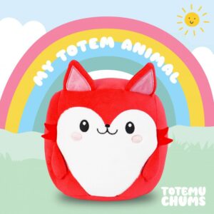 Totemu Chums armas ja kawaii pehme mänguasi – rebane, 19 cm