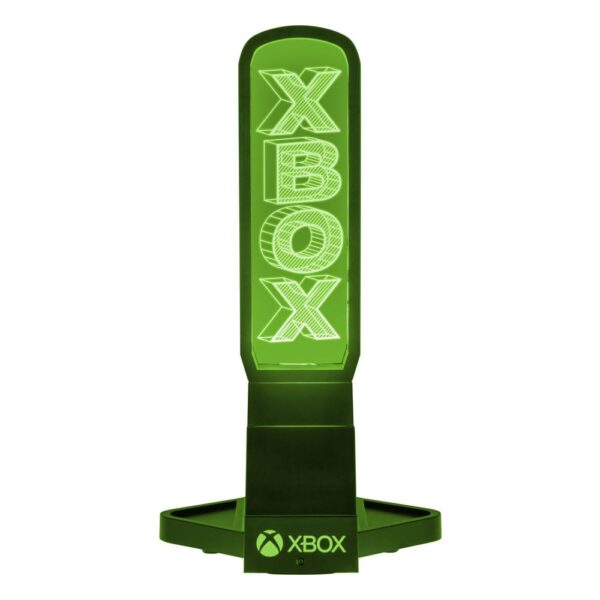 XBox Desk valgustusega kõrvaklappide alus, 30 cm