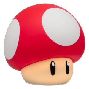Super Mario SquishyGlo Silicon Light Super Mushroom Rechargeable 15 cm