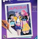 KPop Demon Hunters CreArt numbrite järgi värvimise komplekt „Huntrix“