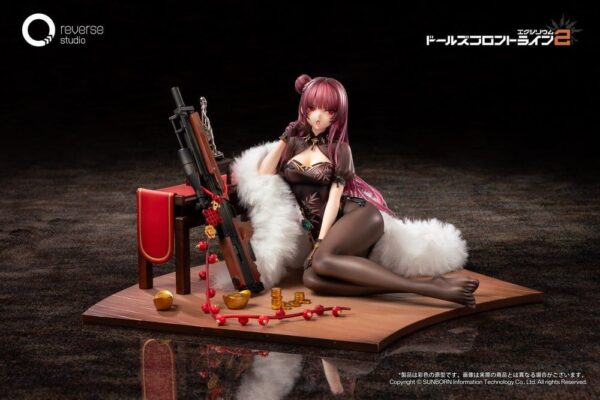 Girls’ Frontline 2: Exiliumi kuju 1/6 Makiatto: „Embroidered Bamboo, Blooming Shadows“ versioon, 13 cm