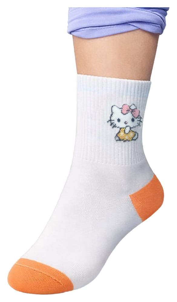 Sanrio sokid Hello Kitty Buttercream, pikad, suurus 36–40