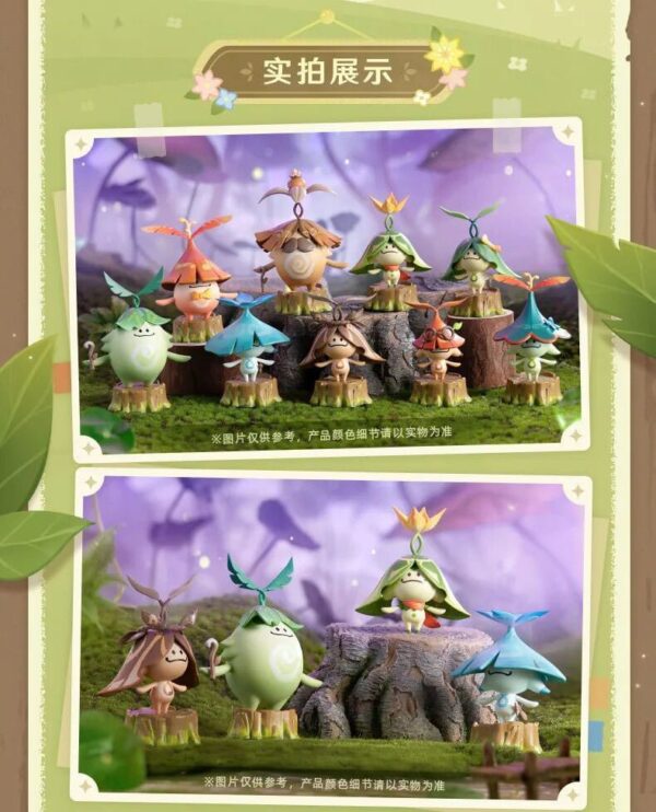 Genshin Impact Blind Box Mini Figures Aranara Series Display (9)