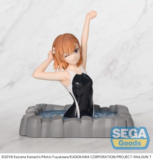 „A Certain Scientific Railgun T Thermae Utopia“ PVC-kuju Mikoto Misaka, 14 cm