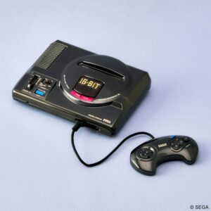 Серия «Sega Hardware» — «Bright Arts Gallery»: мини-фигурка из литого металла «Mega Drive»