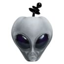 Sideshow Originals Apple’i koopia „Alien Apple”, 11 cm