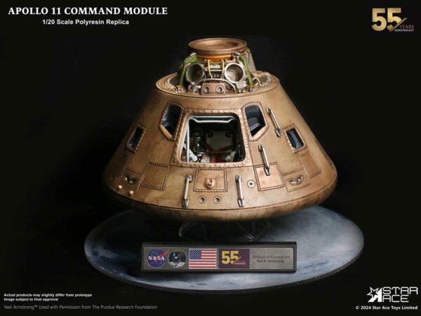 Apollo 11 koopia 1/20 juhtimismoodul (DX) 20 cm