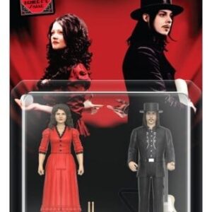 White Stripes ReAction Action Figures 2-Pack Wave 01 The White Stripes (Get Behind Me Satan) 10 cm