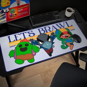 Brawl Stars XXL Desk Mat Let’s Brawl