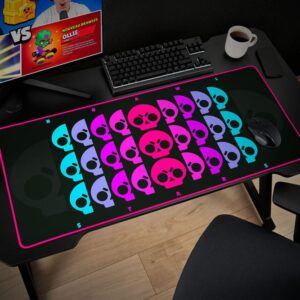 Brawl Stars XXL Desk Mat Skull
