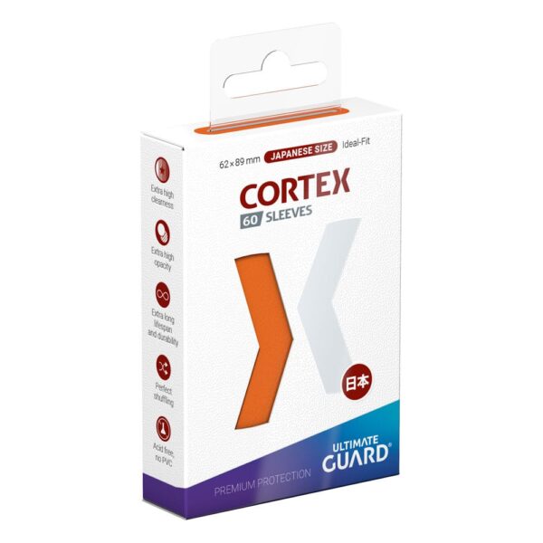 Ultimate Guard Cortex varrukad, Jaapani suurus (60) – oranž