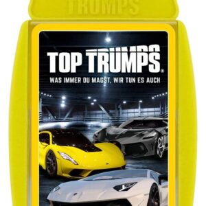 Super Cars Card Game Top Trumps *German Version*