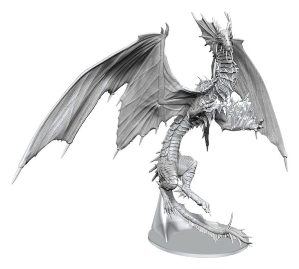 Pathfinder Deep Cuts värvimata karbis miniatuur – täiskasvanud Mirage-lohe, 23 cm