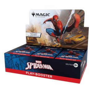 Magic: The Gathering — «Человек-паук» от Marvel: набор бустеров (30) — немецкий